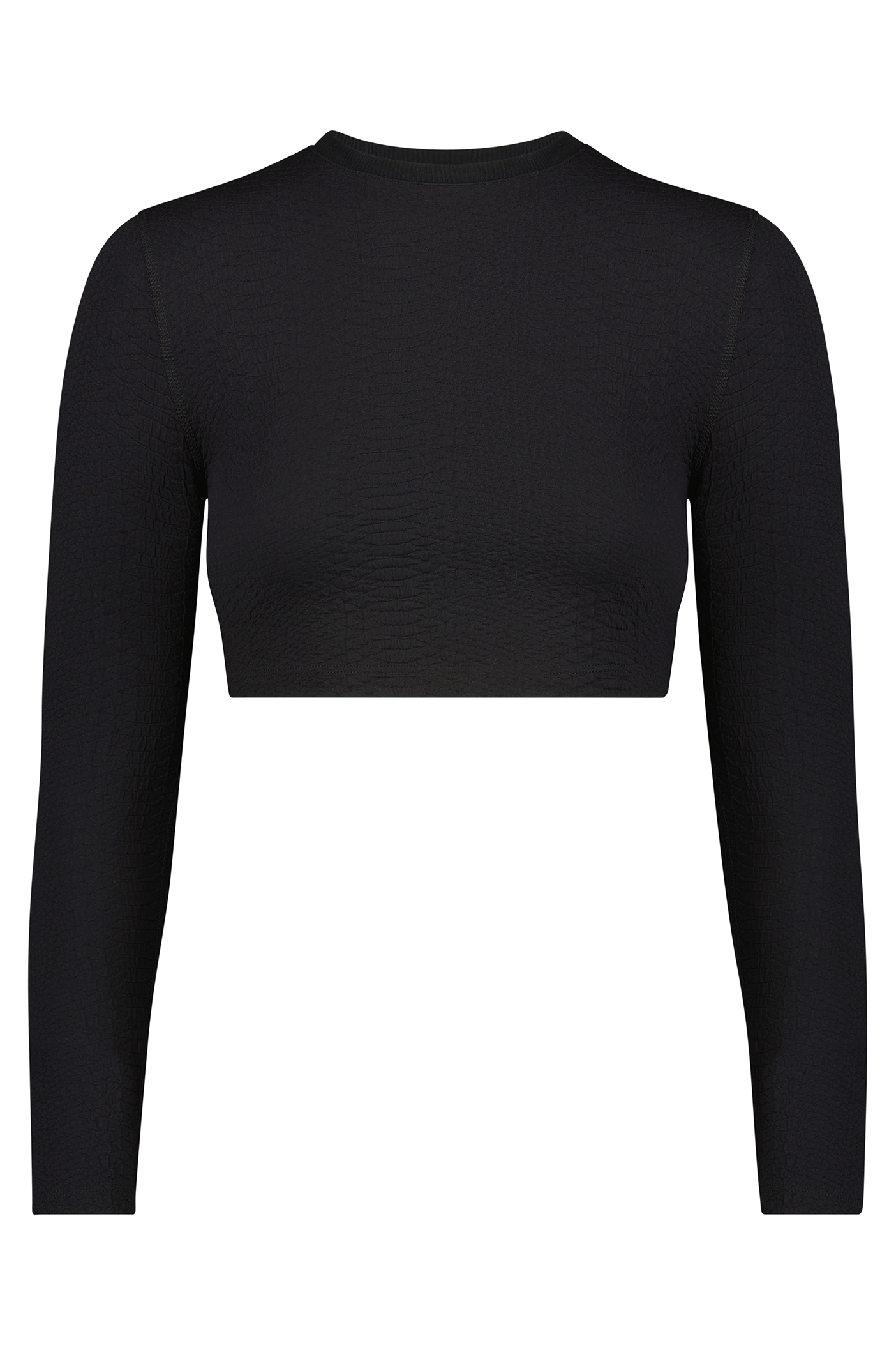 ISABELLA PULLOVER BLACK SNAKESKIN