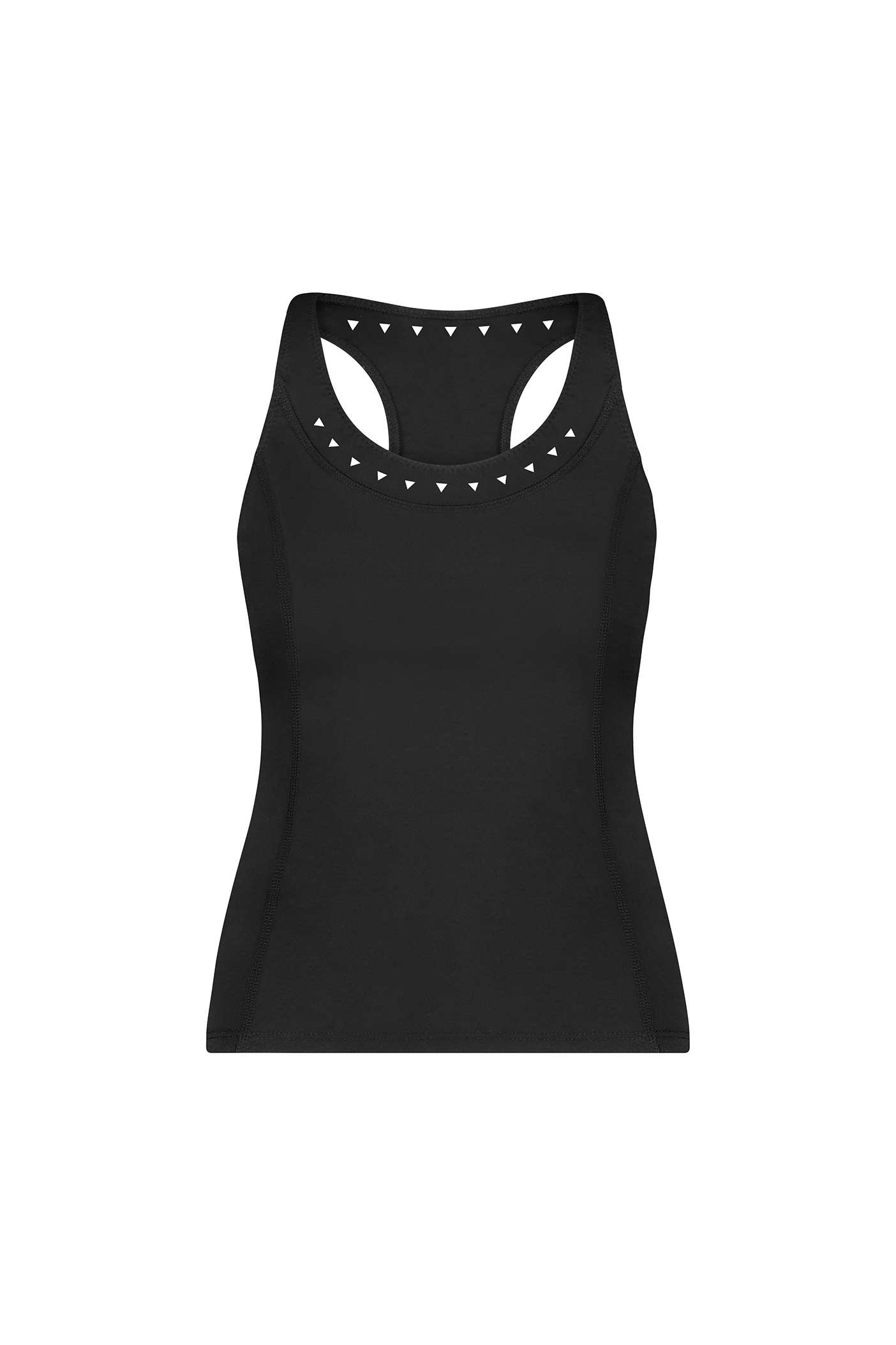 Black Tennis Tank Top