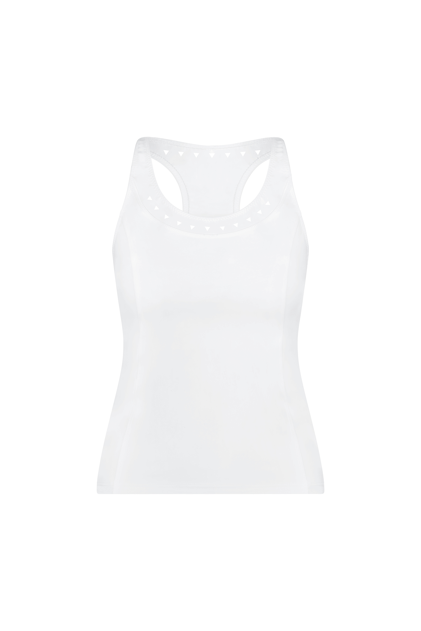 White Tennis Tank Top