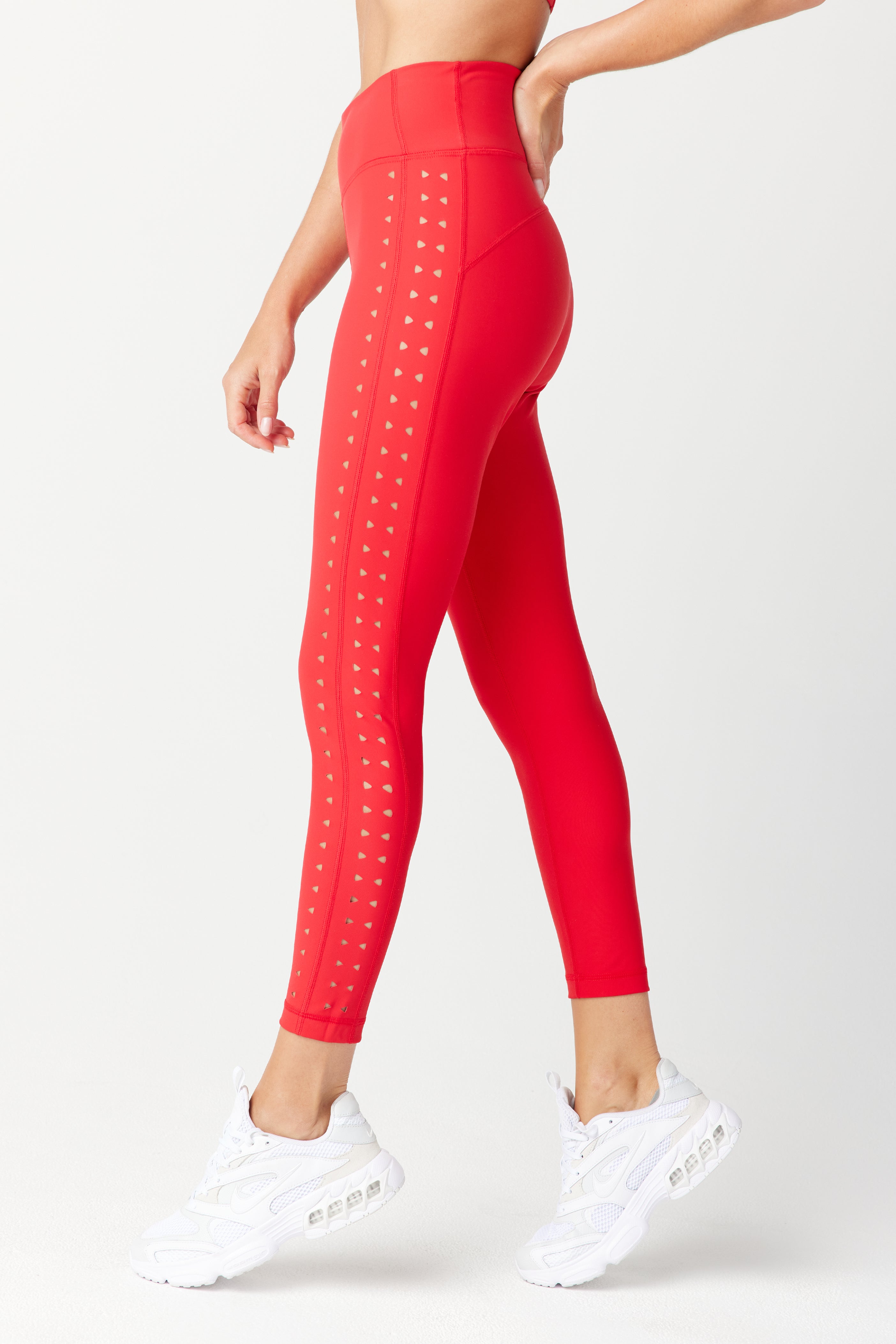 Red Sport Leggings