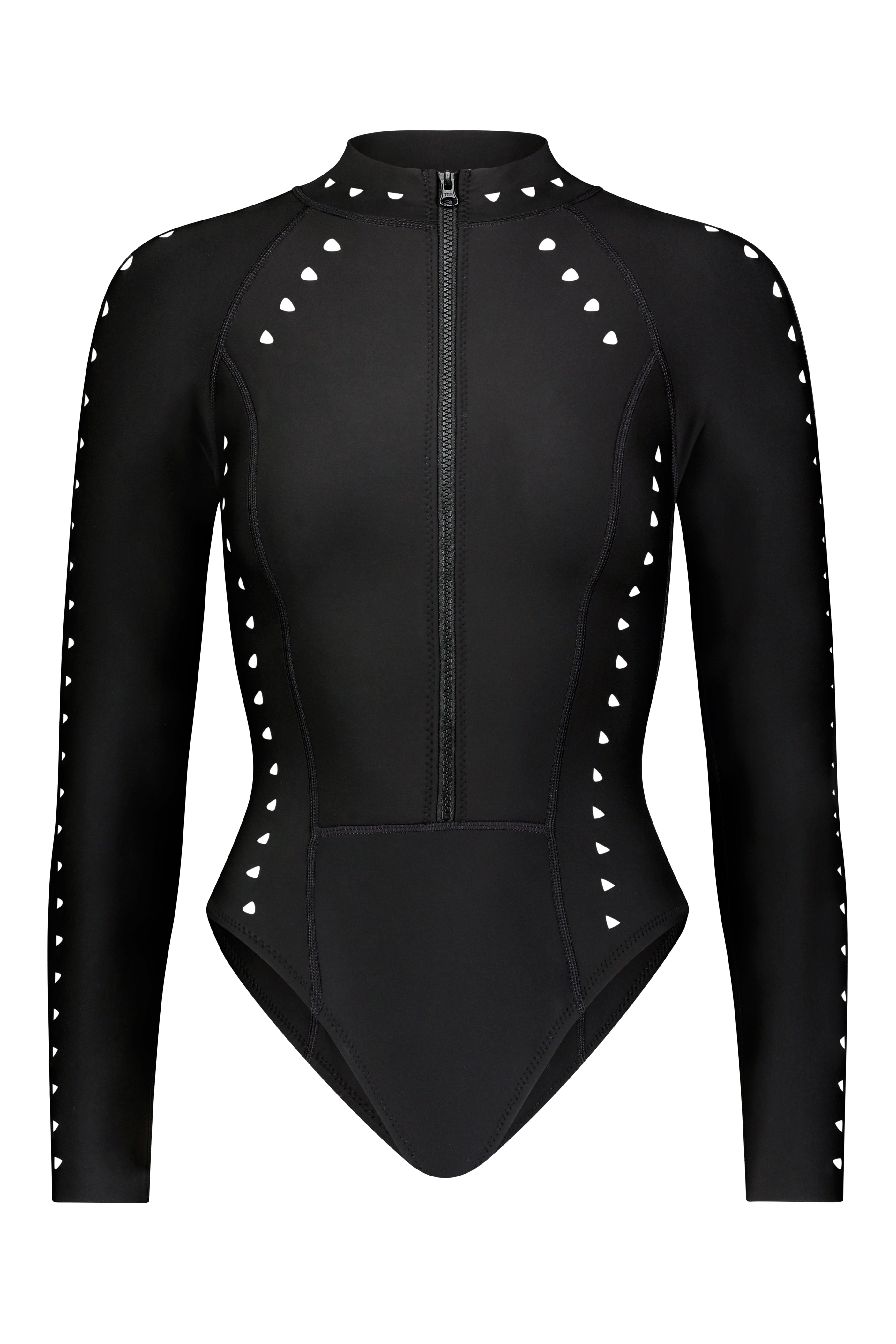 Black Long Sleeve Scuba Surfsuit